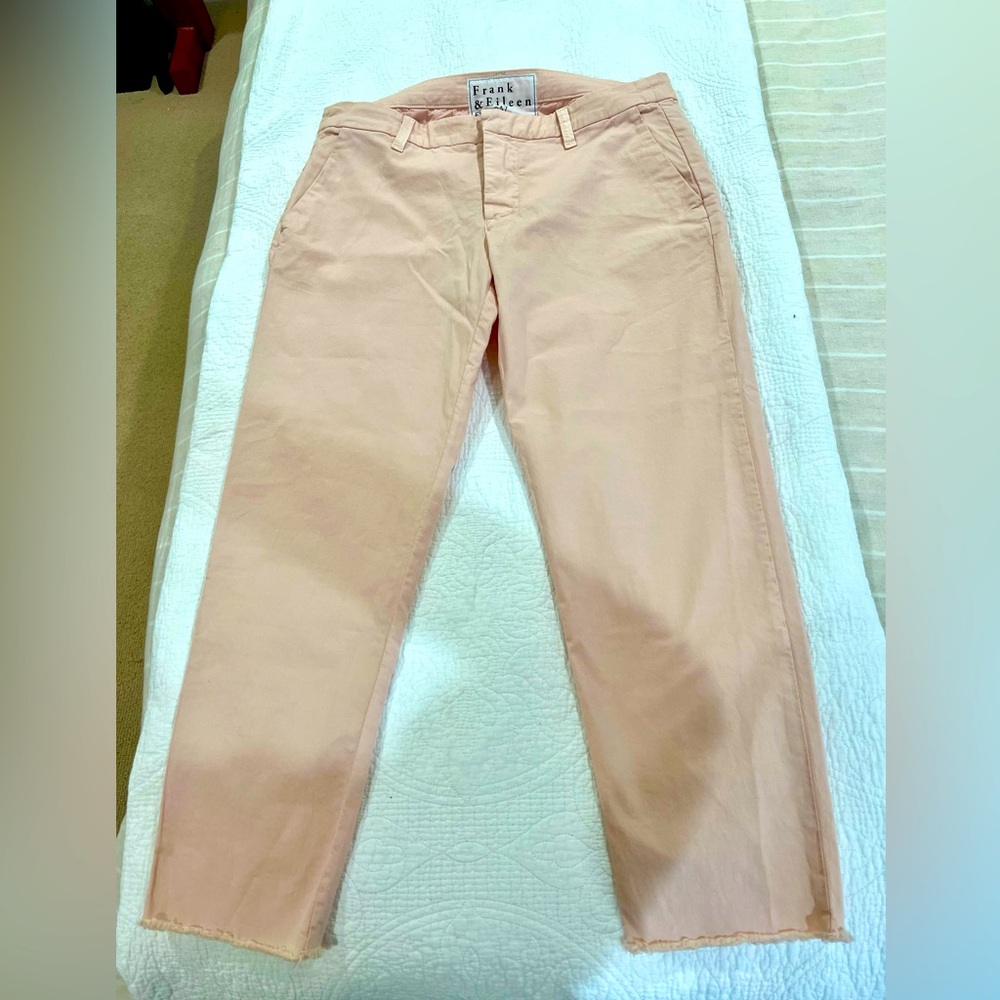 Frank & Eileen chinos.  Never worn.  Color is Vintage Rose.